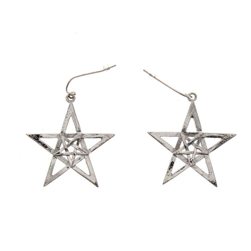 Zac's Alter Ego - Double pentagram Oorbellen - Multicolours